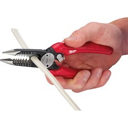 Milwaukee® 48-22-3079 6-in-1 Plier, 7-3/4 in Overall Length, For Max Wire Thickness: 8-18, 10-20 AWG