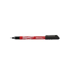 Milwaukee® 48-22-3160 Pen, 0.5 mm Tip, Ultra Fine Point Tip, Polyethylene Tip, Black