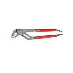 Milwaukee® 48-22-6312 Plier, 2-1/4 in Nominal Capacity, Straight Jaw, 1.42 in L Jaw, Alloy Steel Jaw, No Insulated Grip, 12 in Overall Length, No Non-Sparking