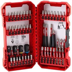 Milwaukee® 48-32-4010 Driver Bit Set, 54 Piece, Alloy Steel