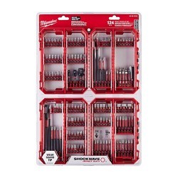 Milwaukee® 48-32-4023 Screw Driver Bit Set, 45 Piece, Specifications: Hex Shank, Alloy Steel