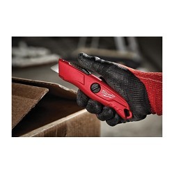 Milwaukee® 48-22-1512 Self-Retracting Utility Knife, Steel Blade, 6.52 in OAL