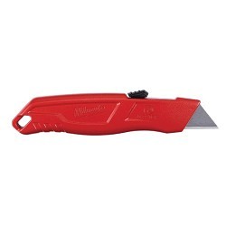 Milwaukee® 48-22-1512 Self-Retracting Utility Knife, Steel Blade, 6.52 in OAL