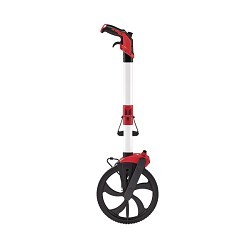 Milwaukee® 48-22-5012 Measuring Wheel, 0 to 9999 ft Measuring, 12 in Dia Wheel, Ergonomic Handle, 23 in OAL