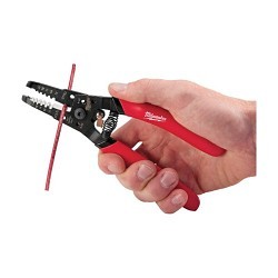 Milwaukee® 48-22-6109 General Purpose Wire Stripper/Cutter, 20 to 12 AWG Solid/Stranded Cable/Wire