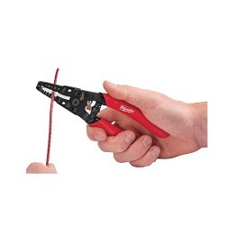 Milwaukee® 48-22-6109 General Purpose Wire Stripper/Cutter, 20 to 12 AWG Solid/Stranded Cable/Wire