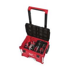 Milwaukee® PACKOUT™ 48-22-8426 Waterproof Rolling Tool Box, 18.9 in H x 25.6 in W x 22.1 in D