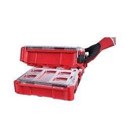 Milwaukee® PACKOUT™ 48-22-8430 Impact-Resistant Tool Organizer, 4.61 in H x 15 in W, Polymer, Red