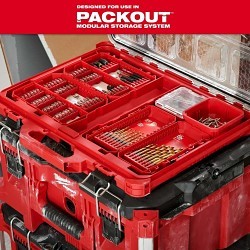 Milwaukee® 48-32-4096 SHOCKWAVE 55-Piece Bit Set, Hex Point, Alloy Steel