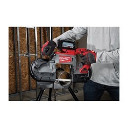 Milwaukee® 48-39-0601 Deep Cut Extreme Thick Metal Portable Band Saw Blade, 44-7/8 in L, 1/2 in W x 0.02 in THK, 8/10 TPI, Bi-Metal Body