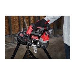 Milwaukee® 48-39-0601 Deep Cut Extreme Thick Metal Portable Band Saw Blade, 44-7/8 in L, 1/2 in W x 0.02 in THK, 8/10 TPI, Bi-Metal Body