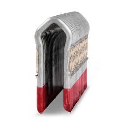 Milwaukee® MPU134-960 Galvanized Staple, 1-3/4 in Leg Length, Steel, 3/4 in Crown Width