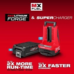 Milwaukee® MXFHD812 MX FUEL™ REDLITHIUM™ FORGE™ Cordless Battery Pack, Lithium-ion Battery, 72 V Charge