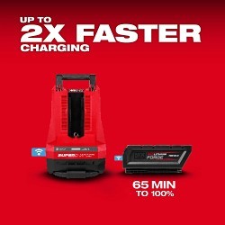 Milwaukee® MXFHD812 MX FUEL™ REDLITHIUM™ FORGE™ Cordless Battery Pack, Lithium-ion Battery, 72 V Charge