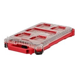 Milwaukee® 48-22-843 Tool Organizer, Compact Low Profile, 2.52 in Overall Height, 9.76 in Overall Width, 16.38 in Overall Depth, Polymer, Red