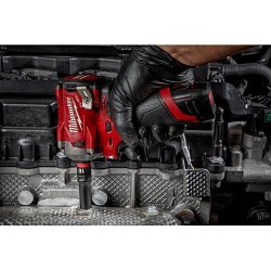Milwaukee® 49-66-7024 Socket Set, Yes Impact Rated, Measurement System: SAE, 6 Points, 3/8 in Drive, 8 Piece, Hex Socket Shape, 5/16 in, 3/8 in, 7/16 in, 1/2 in, 9/16 in, 5/8 in, 3/4 in and 3/8 in Included Socket Size, Case, ASME Specified Specifications Met