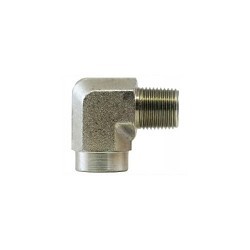 Midland 5502-8-8 Hydraulic Elbow, 1/2 in Nominal, MPTF x FPTF, Steel