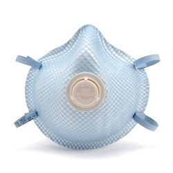 Moldex® 2500N95 Disposable Respirator, Half-Face, Medium/Large, Resists: Non-Oil Based Particulates