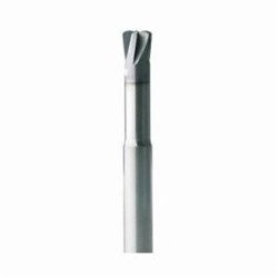 Niagara Cutter 03043599 SN400R High Feed Non-Center Cutting Single End Stub Length End Mill, 1/4 in Dia Cutter, 0.0322 in Corner Radius, 0.014 in Length of Cut, 4 Flutes, 1/4 in Dia Shank, 2-1/2 in OAL, AlTiN Coated