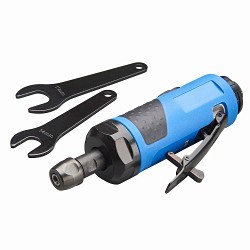 Norton® Norton® 69957308000 Pneumatic Die Grinder, Bare Tool Tool/Kit, 1/4, 1/8 in Collet, 0.9 hp, 3 cfm, 90 psi Air, 25000 rpm