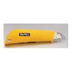 OLFA® L-1 Heavy Duty Utility Knife, 18 mm W Snap-Off Blade, 1 Blades Included, High Carbon Steel Blade, 6 in OAL