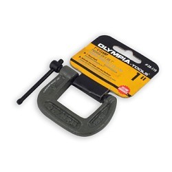OLYMPIA-Tools® 38-110 C-Clamp, 1 in Throat Depth, 1 in Jaw Opening