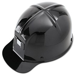 Hard Hat, 6-1/2 in Fits Minimum Hat, 8 in Fits Maximum Hat, Polycarbonate, Staz-On Suspension, C, G ANSI Electrical Class Rating, 1 ANSI Impact Rating, Graphics: None, No Slotted, Pin-Lock Adjustment, Black