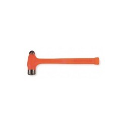 ST54524 Ball Pein Hammer, Dead Blow Hammer Type, 13 in Overall Length, 24 oz Head, Compo-Cast Head, Steel Handle