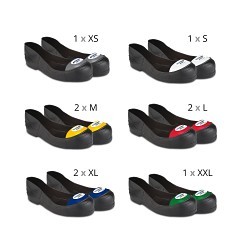 OSHATOES OSHBUCO-11 Safety Overshoes, Steel Toe Toe, PVC Upper & Midsole Material