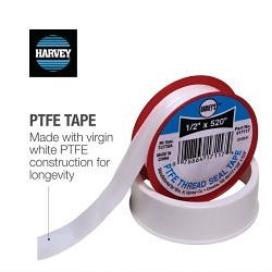 Oatey® Harvey® 017252B PTFE Tape, 520 in Length, 3/4 in Width, PTFE