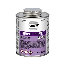 Oatey® Harvey® 053-019070 Primer, 16 oz, Liquid, Purple