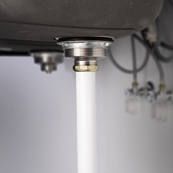 Oatey® HDC9687 Strainer Tailpiece, 1-1/2 in Pipe, 12 in Length, PVC