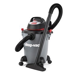 Wet/Dry Vacuum Cleaner, 8.4 A, 6 gal Tank, 3 hp, 120 V