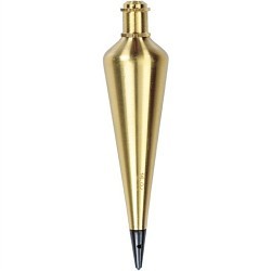 Plumb Bob, 450 g/16 oz, Solid Brass, Polished Lacquer