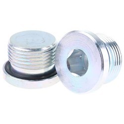 Parker® VST13/4EDCF Hydraulic Blanking Plug, 3/4 in Nominal, Steel