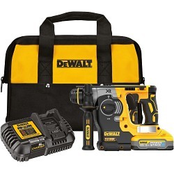 Dewalt® SHOCKS™ DCH273P2 Cordless Rotary Hammer Kit, 20 V, Battery Included: Yes