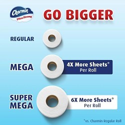 Procter & Gamble Charmin® CHUSTP-24FMR Bathroom Tissue, Ultra Strong, Paper