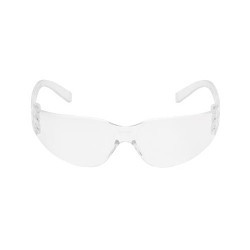 Pyramex® Intruder® S4110ST Safety Glasses, Anti-Fog, Anti-Scratch Lens Coating, Clear Lens, Frameless, Blue Frame, Polycarbonate Frame, Polycarbonate Lens, Universal