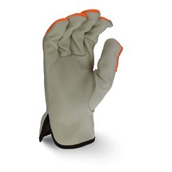 Radians® RWG4220HM Driver Gloves, Economy Glove, Medium, #8, Leather