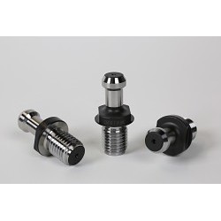 Retention Knob Supply CT-50 Retention Knob, 1-8 in, 45 deg, 0.905 in Knob Dia, CAT50 Taper, 3.075 in Overall Length, Through Coolant; No