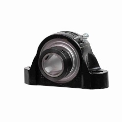 Rexnord® P2B203T Pillow Block Spherical Roller Bearing Unit, 2-3/16 in Bore Dia, 6.56 - 6.94 in Bolt Center-to-Center Length, 2-1/2 in Base to Bore Centerline, 8.49 in Overall Length, 5 in Overall Height