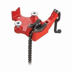 RIDGID® 40195, BC410 Top Screw Bench Chain Vise, 1/8 to 4 in Pipe