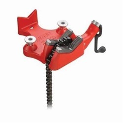 RIDGID® 40195, BC410 Top Screw Bench Chain Vise, 1/8 to 4 in Pipe