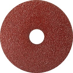 United Abrasives SAIT® 57090 Fiber Disc, 7 in Disc Dia, 7/8 in, 100 Grit, Aluminum Oxide Abrasive