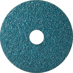 United Abrasives SAIT® 69636 Fiber Disc, 7 in Disc Dia, 7/8 in, 36 Grit, Zirconium Abrasive