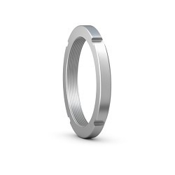 SKF® N09 Bearing Lock Nut, 1.767 in Inside Dia, 2.536 in Outside Dia, 2.281 in Face Dia, 1.767-18