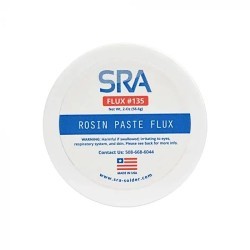 SRA Soldering Products FLS135 Soldering Flux, 2 oz, Jar, 3 % VOC