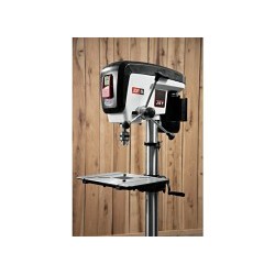 SUREWERX JET JDP-15F Drill Press, 3/4 hp, 115 V, 5/8 in Chuck, 15 in Swing, 12-1/2 in L x 17 in W Table