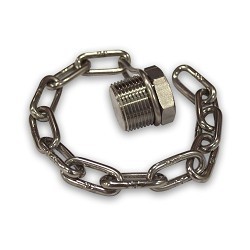 Salco TC0756PA1 Pipe Plug, 3/4 in Nominal, NPT, Stainless Steel