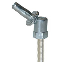 Sammys® 8272957 Threaded Rod Anchor, 25/64 in Dia, #		1/2-13 in Rod, Swivel